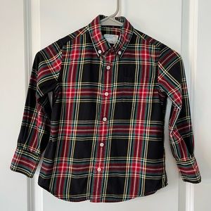 Jcrew, holiday boys button down